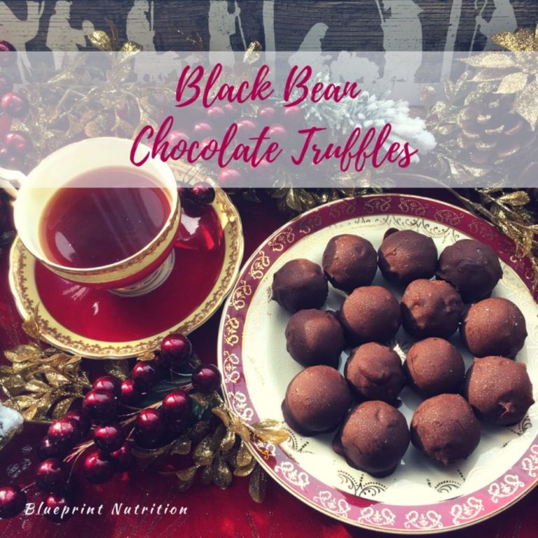 Black Bean Chocolate Truffles