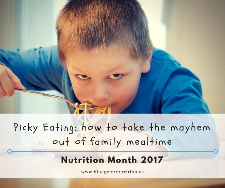 Picky Eating: how to take the mayhem out of mealtime