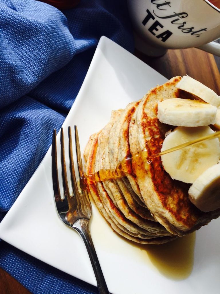 High Protein Cottage Cheese Pancakes