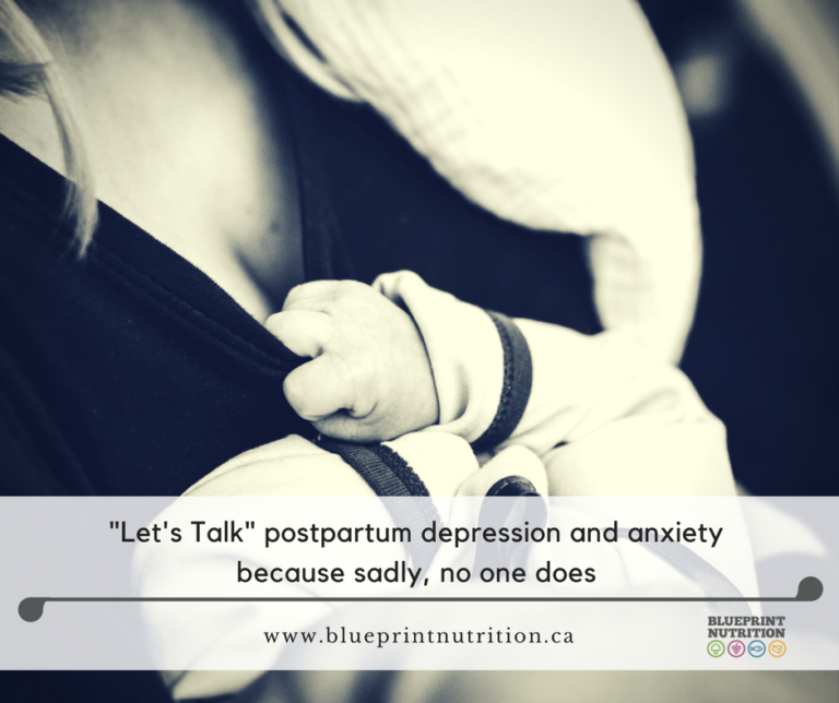 Let’s talk … postpartum depression and anxiety because sadly, no one does