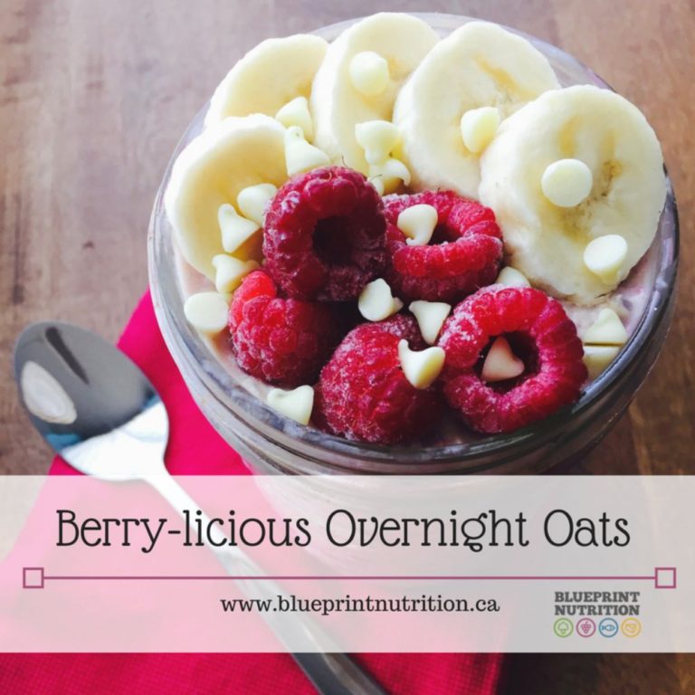 Berry-licious Overnight Oats