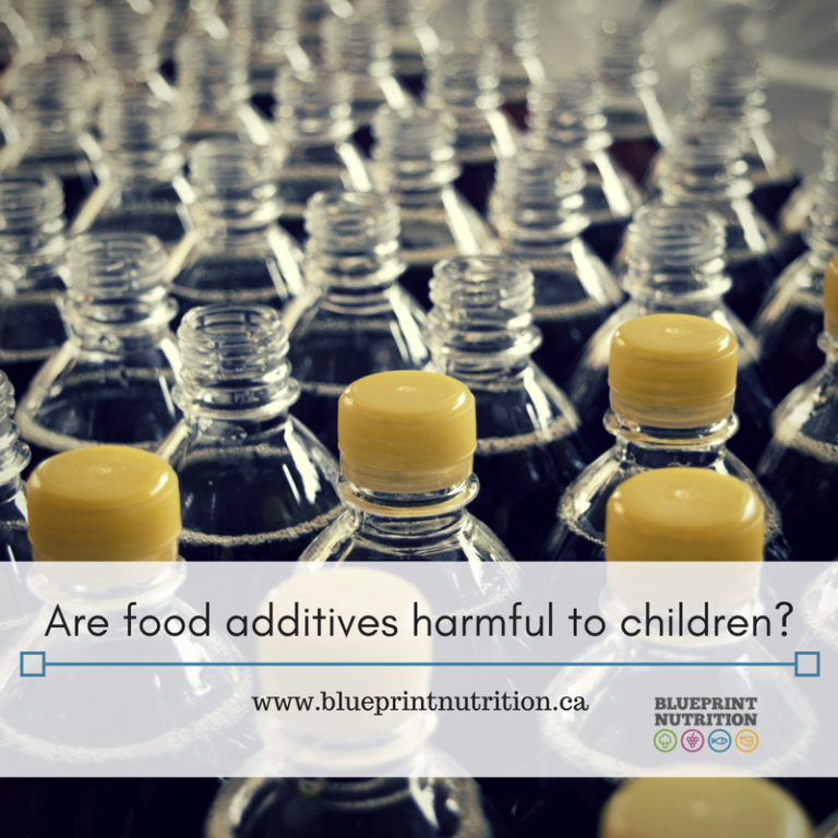 Are food additives harmful to your children?