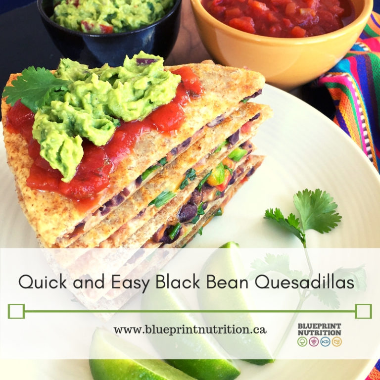 Black Bean Quesadillas