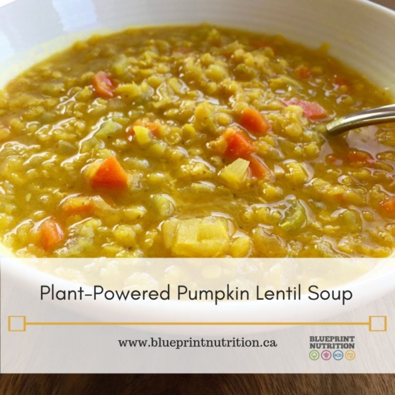 Plant-Powered Pumpkin Lentil Soup