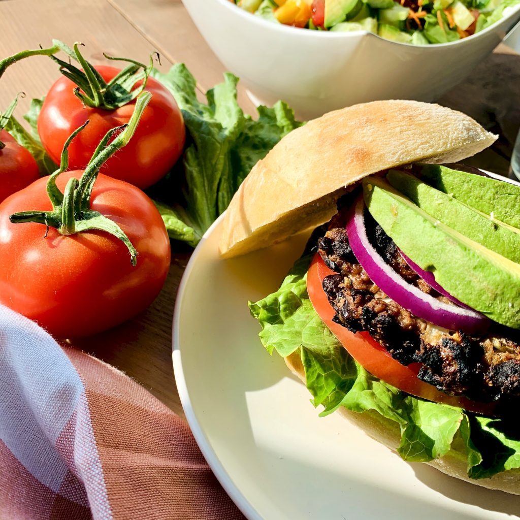 Black Bean And Beef Burgers