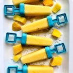 Tropical cauliflower and kefir creamsicles