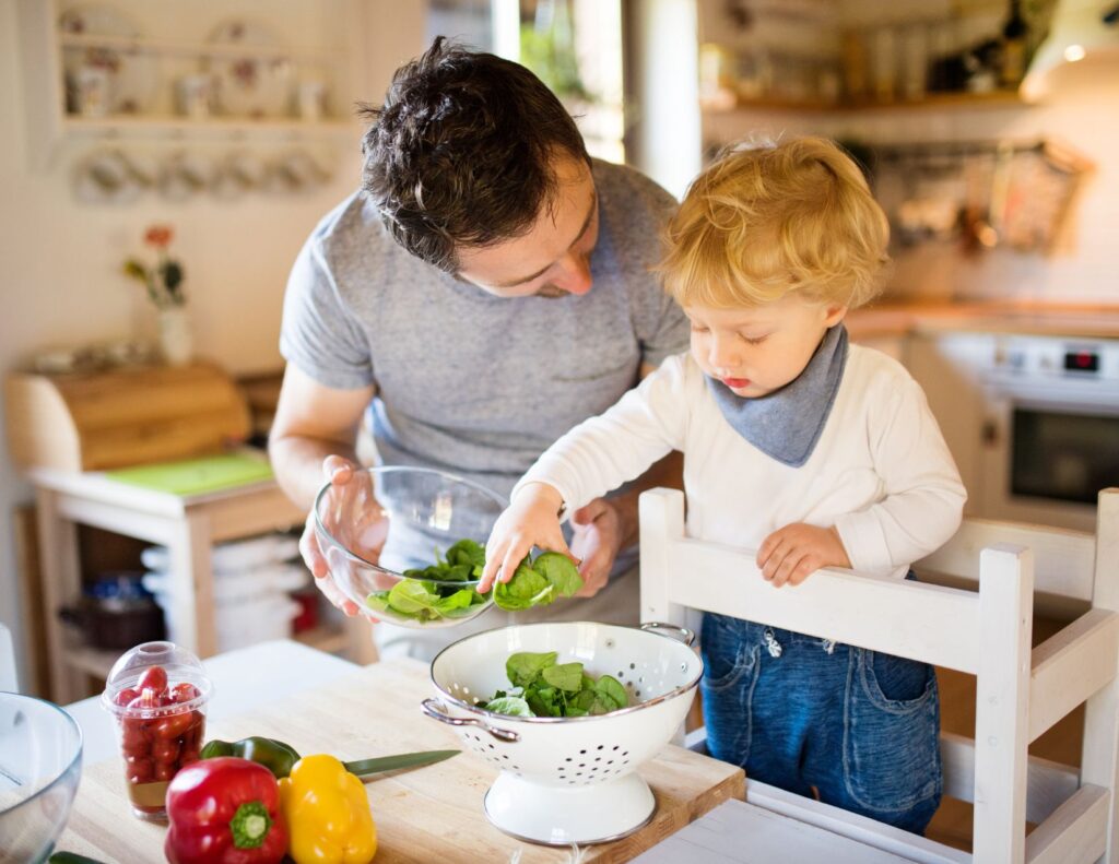 kid won't eat dinner then asks for a snack 